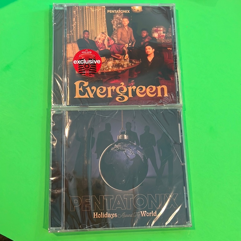Pentatonix Christmas 2 Exclusive Cd Set Evergreen and Holidays Around the World